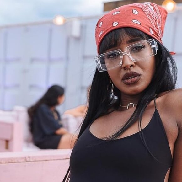 Driving Vintage Fashion Narrow Square Glasses - Picture 1 of 6